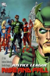 JUSTICE LEAGUE RISE AND FALL TP (USED NEAR MINT) | L.A. Mood Comics and Games