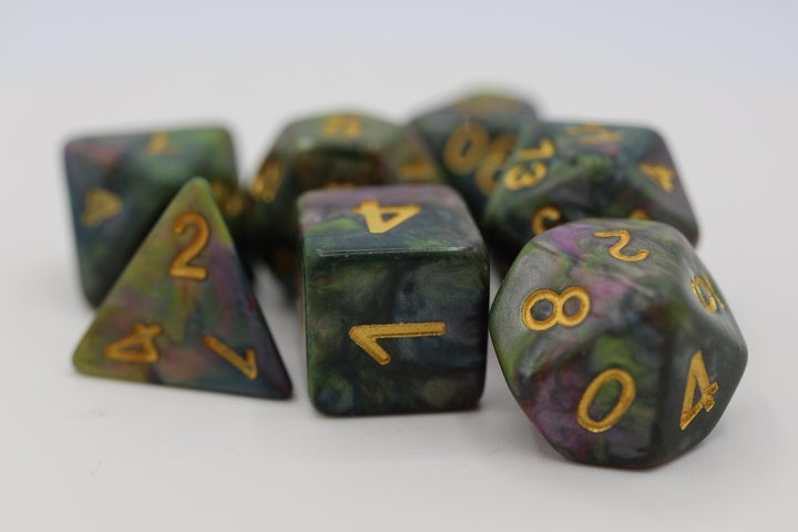 Mystic Woodland 7pc Dice Set | L.A. Mood Comics and Games