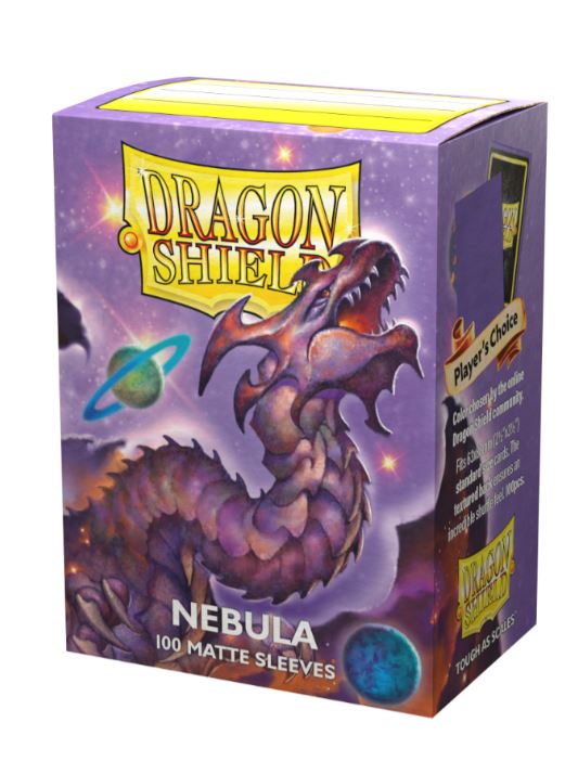 Dragon Shield Matte Sleeve - Nebula 100ct | L.A. Mood Comics and Games