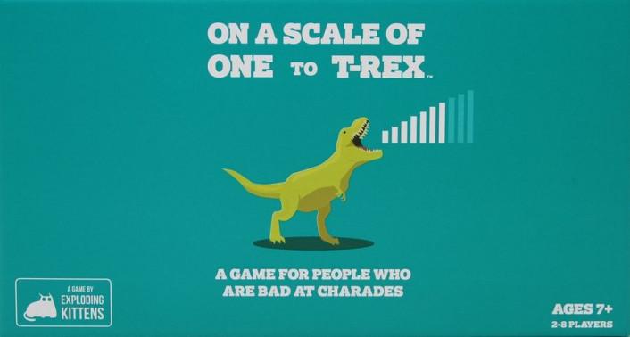 On A Scale of One to T-Rex (By Exploding Kittens) | L.A. Mood Comics and Games