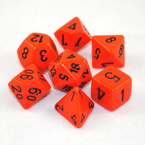 Chessex: Polyhedral Opaque™Dice Sets (7pc) | L.A. Mood Comics and Games
