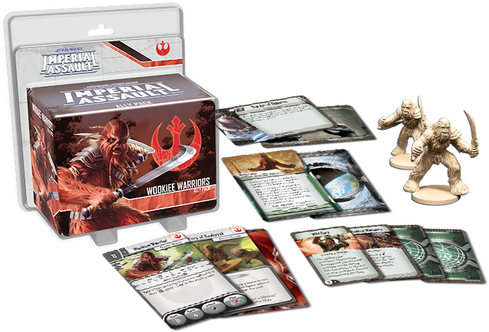 Star Wars: Imperial Assault - Wookie Warriors Ally Pack | L.A. Mood Comics and Games