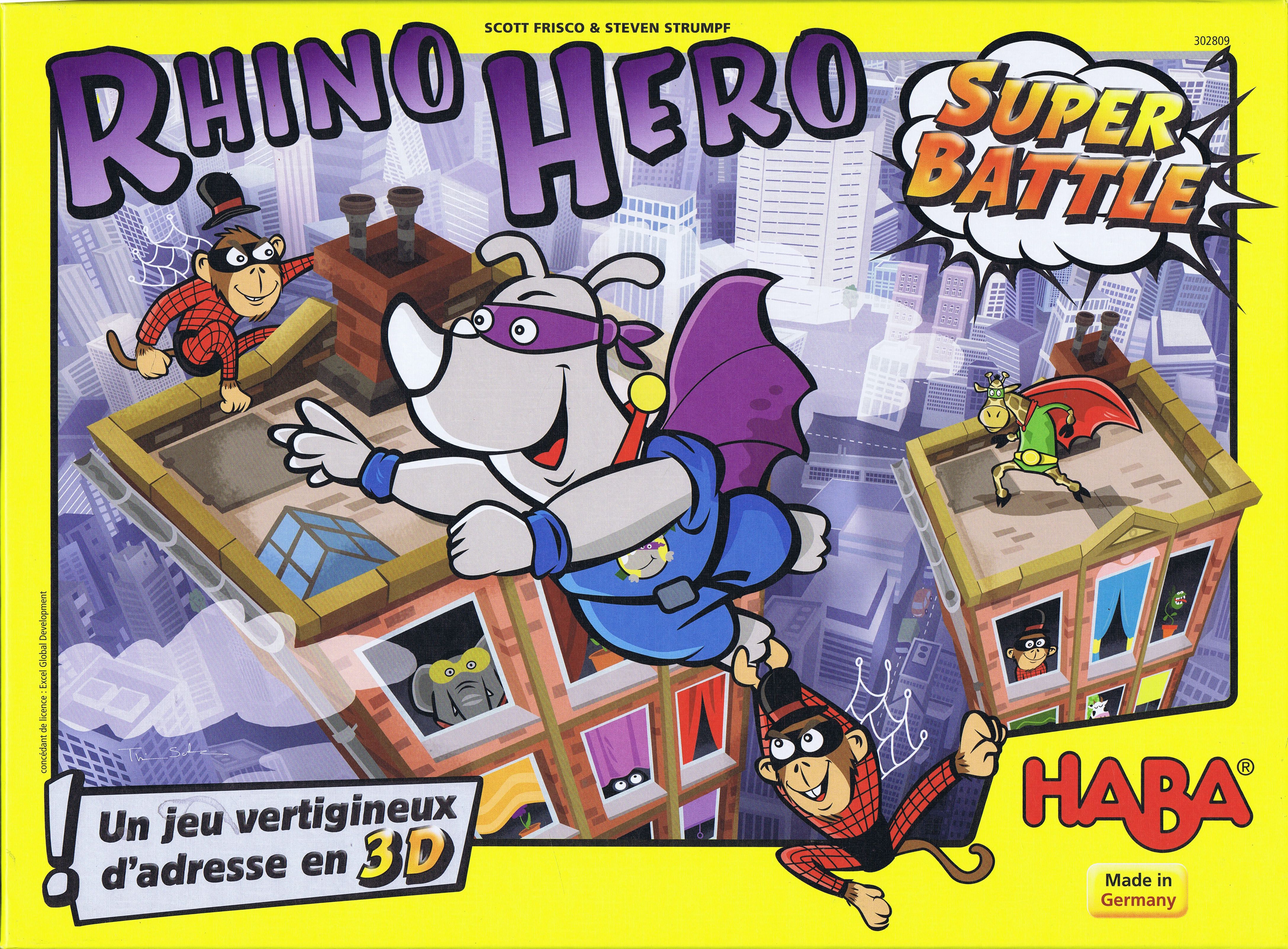 Rhino Hero: Super Battle | L.A. Mood Comics and Games