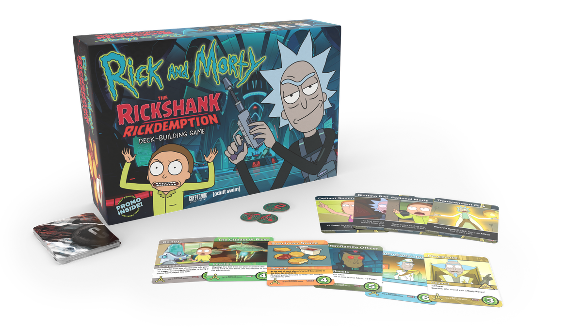 Rick and Morty: The Rickshank Rickdemption Deck-Building Game | L.A. Mood Comics and Games