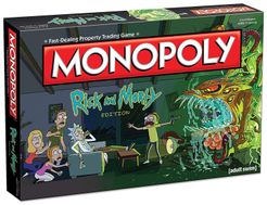 Monopoly: Rick and Morty | L.A. Mood Comics and Games