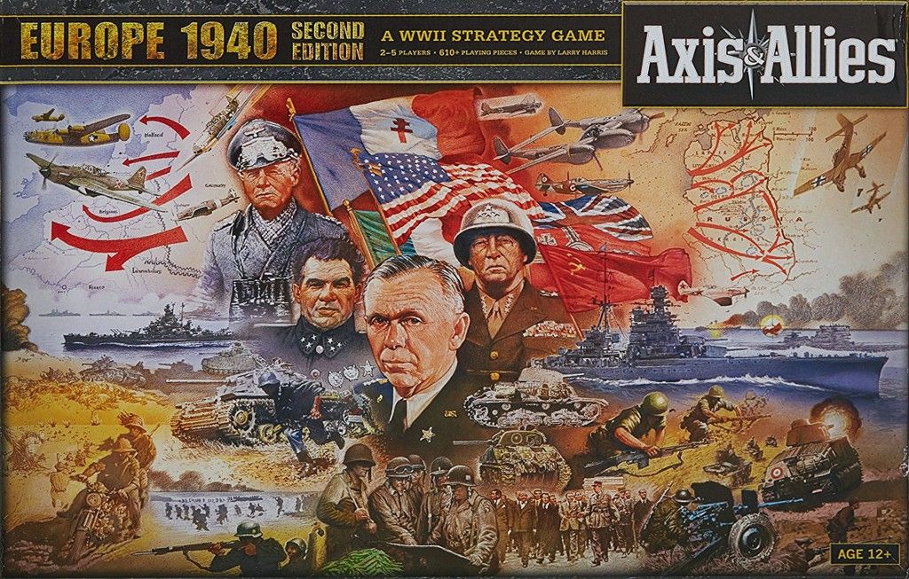 Axis & Allies Europe 1940 2nd Edition | L.A. Mood Comics and Games