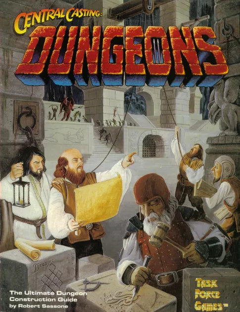 Central Casting: Dungeons RPG (USED) | L.A. Mood Comics and Games