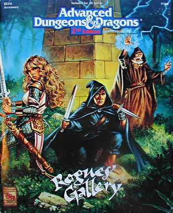 AD&D 2nd Ed. Rogues' Gallery (USED) | L.A. Mood Comics and Games