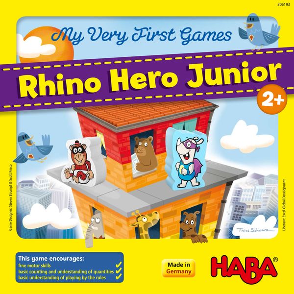 My Very First Games: Rhino Hero Junior | L.A. Mood Comics and Games