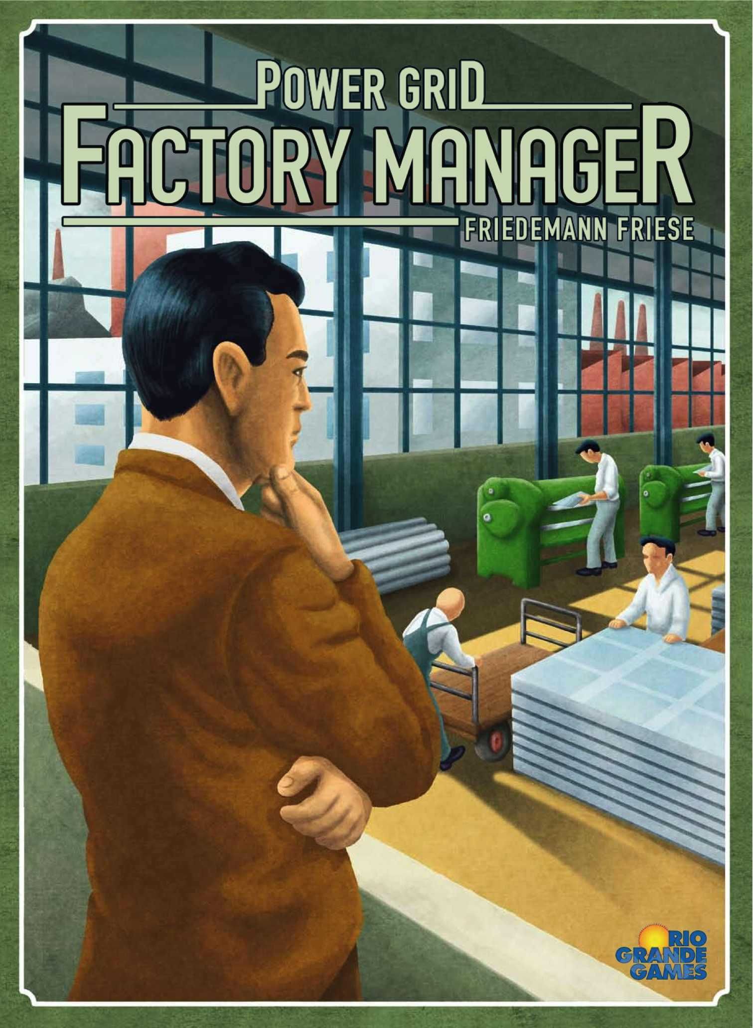 Power Grid: Factory Manager | L.A. Mood Comics and Games