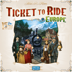 Ticket to Ride Europe (15th Anniversary Edition) | L.A. Mood Comics and Games