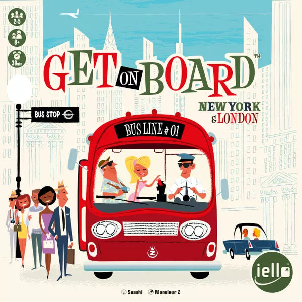Get on Board : New York and London | L.A. Mood Comics and Games
