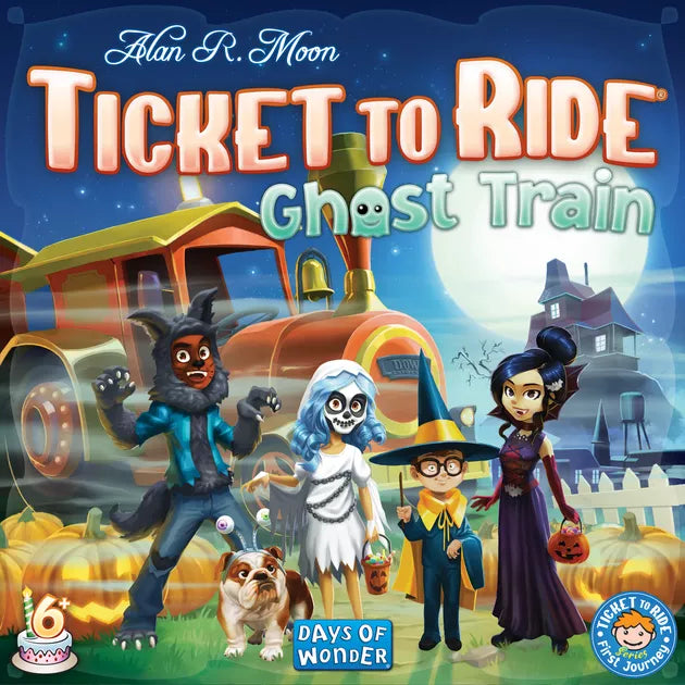 Ticket To Ride Ghost Train | L.A. Mood Comics and Games