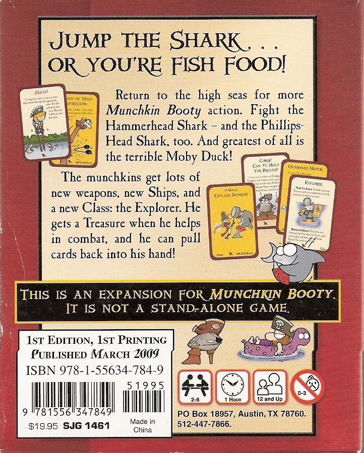Munchkin Booty 2: Jump the Shark | L.A. Mood Comics and Games