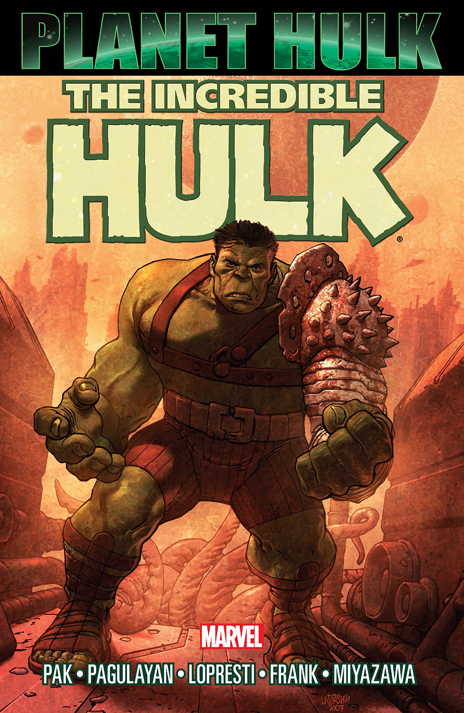 PLANET HULK Soft Cover | L.A. Mood Comics and Games