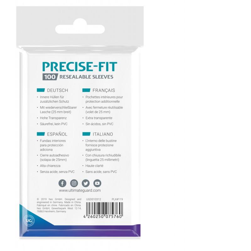 Precise-Fit Resealable Japanese Size 100ct | L.A. Mood Comics and Games