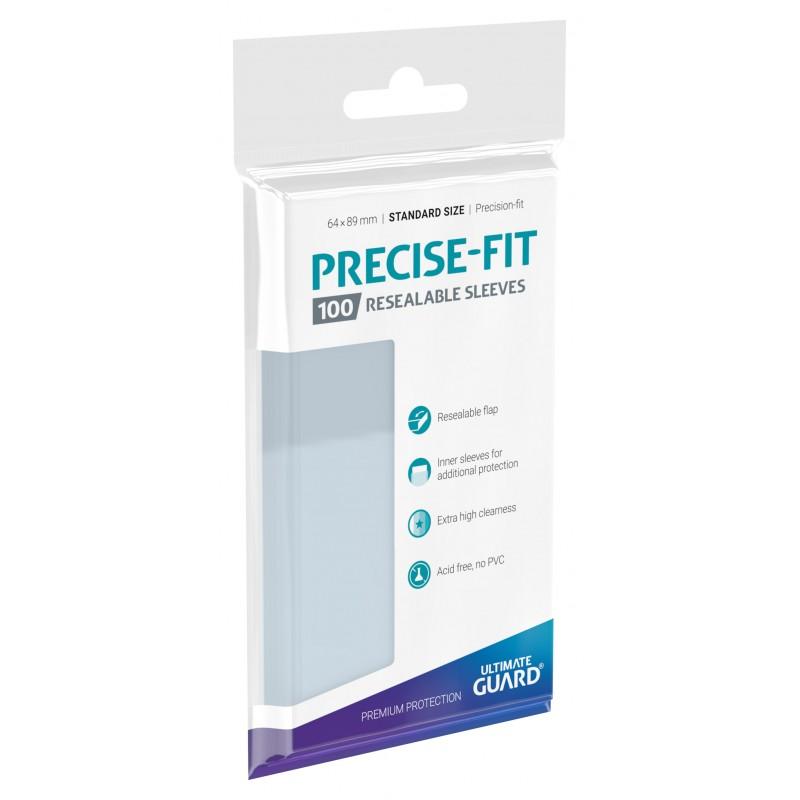 Precise-Fit Resealable Sleeves Standard Size 100ct | L.A. Mood Comics and Games