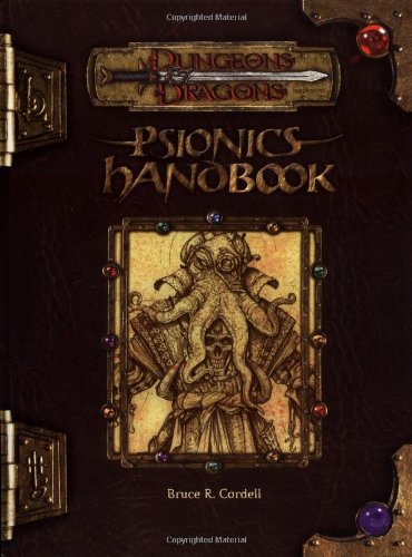 Psionics Handbook Dungeons & Dragons d20 3.0 Fantasy Roleplaying | L.A. Mood Comics and Games