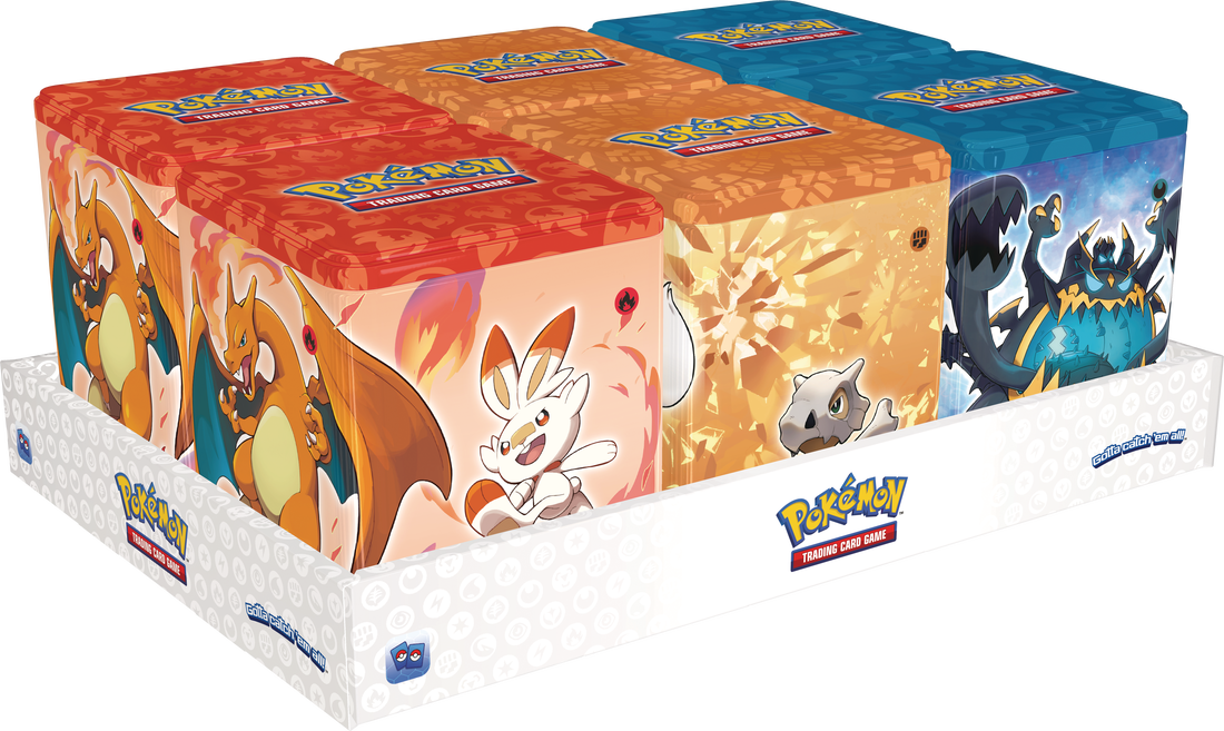 Pokemon Stacking Tin (Fighting/Fire/Darkness) | L.A. Mood Comics and Games