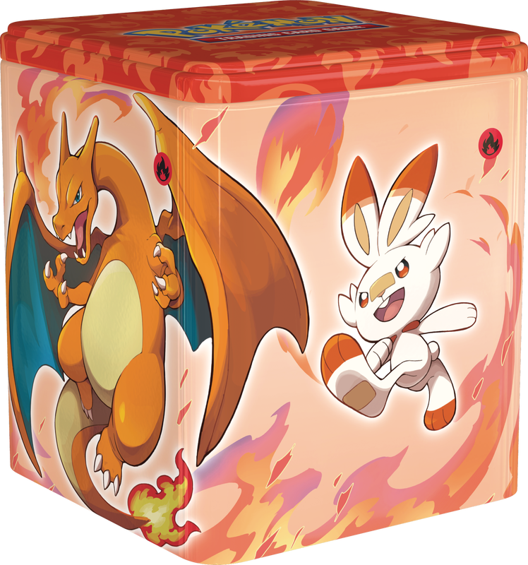 Pokemon Stacking Tin (Fighting/Fire/Darkness) | L.A. Mood Comics and Games