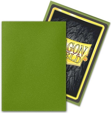 DRAGON SHIELD SLEEVES MATTE OLIVE 100CT | L.A. Mood Comics and Games