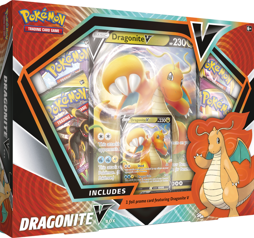 POKEMON DRAGONITE V/HOOPA V BOX | L.A. Mood Comics and Games