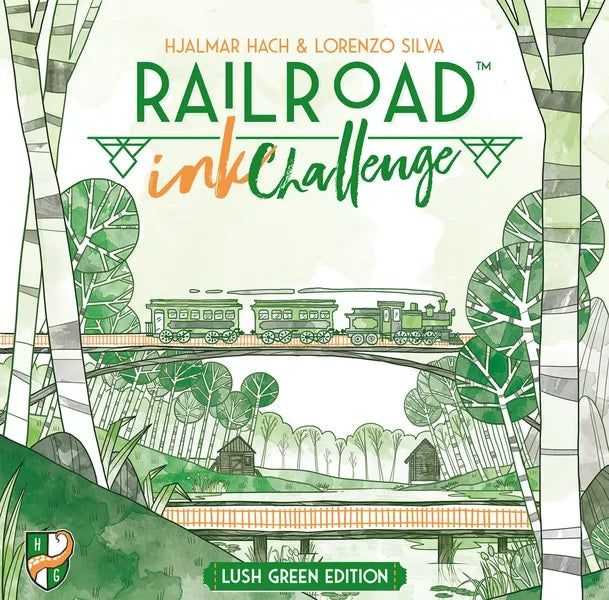 RAILROAD INK CHALLENGE: LUSH GREEN EDITION | L.A. Mood Comics and Games