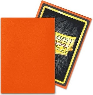 DRAGON SHIELD SLEEVES MATTE TANGERINE 100CT | L.A. Mood Comics and Games