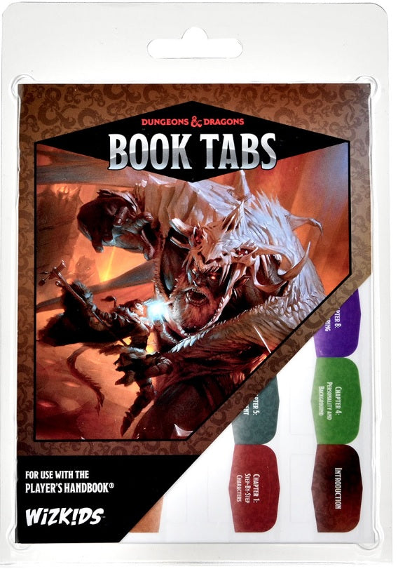 D&D Book Tabs Players Handbook | L.A. Mood Comics and Games