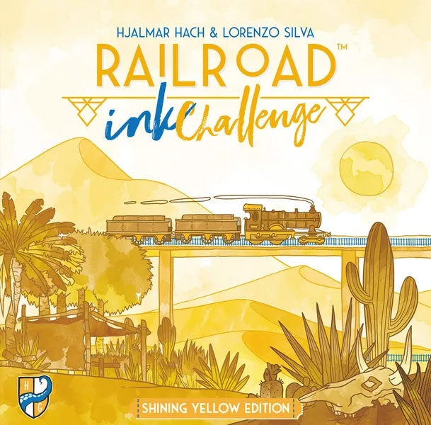 RAILROAD INK CHALLENGE: SHINING YELLOW EDITION | L.A. Mood Comics and Games