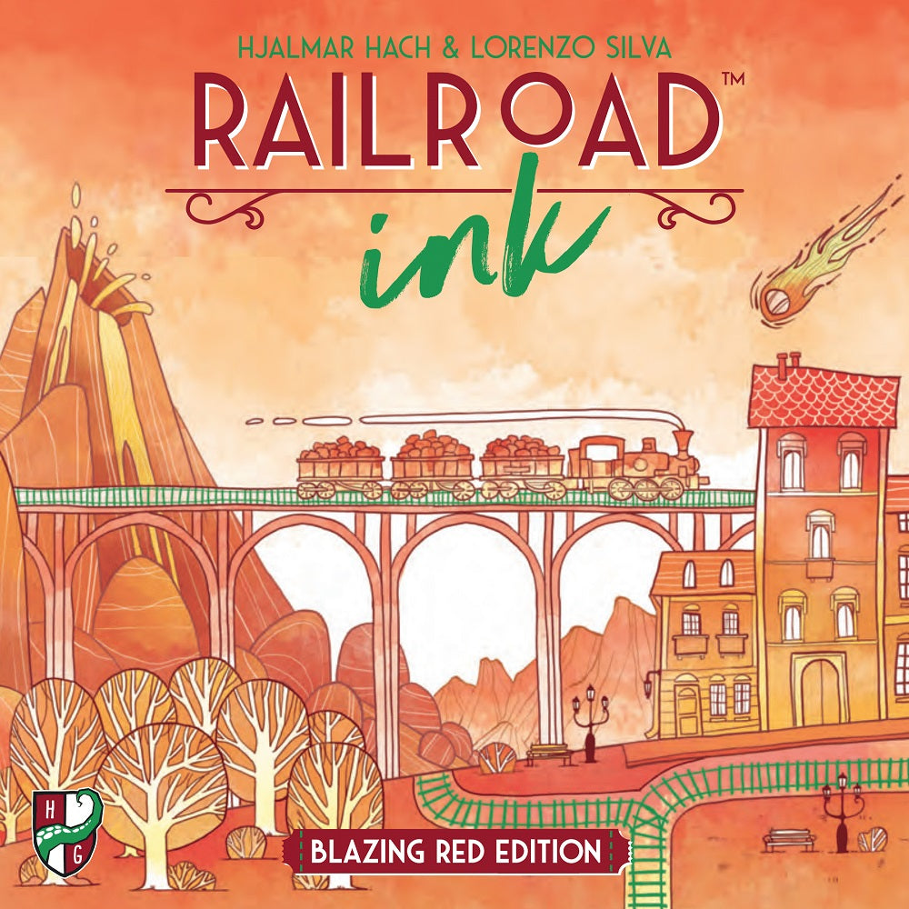 RAILROAD INK: BLAZING RED EDITION | L.A. Mood Comics and Games
