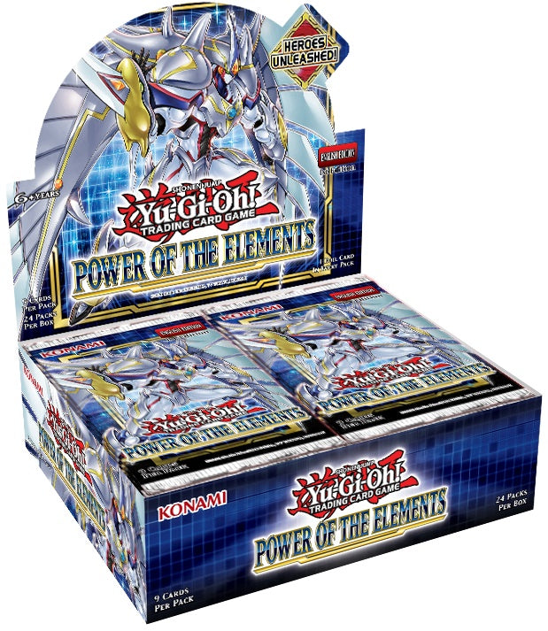 YGO POWER OF THE ELEMENTS BOOSTER | L.A. Mood Comics and Games