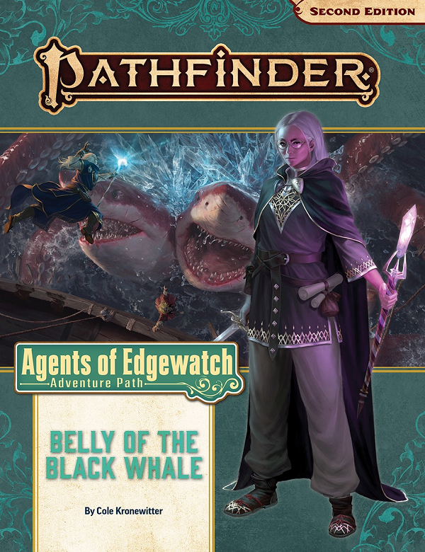 PF161 AGENTS OF EDGEWATCH 5: BELLY O/T BLACK WHALE | L.A. Mood Comics and Games