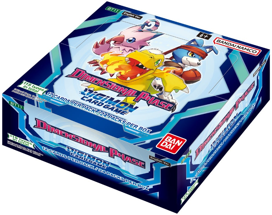 DIGIMON DIMENSIONAL PHASE BOOSTER | L.A. Mood Comics and Games