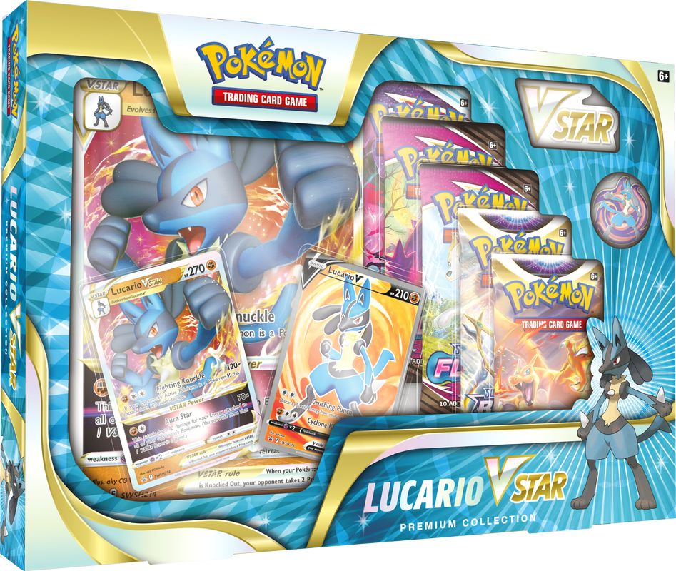 POKEMON LUCARIO VSTAR PREMIUM COLLECTION | L.A. Mood Comics and Games