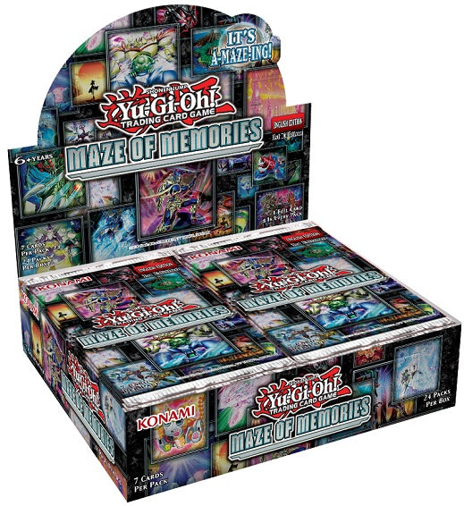YGO MAZE OF MEMORIES BOOSTER BOX | L.A. Mood Comics and Games