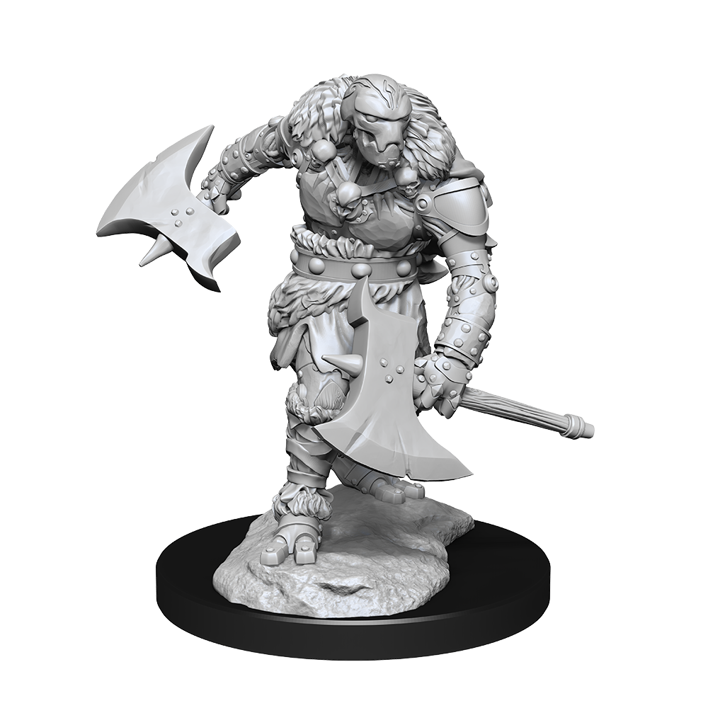 DND UNPAINTED MINIS WV14 WARFORGED BARBARIAN | L.A. Mood Comics and Games