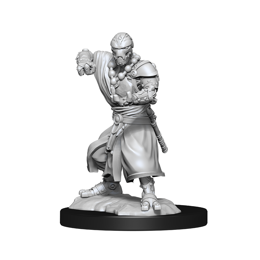 DND UNPAINTED MINIS WV14 WARFORGED MONK | L.A. Mood Comics and Games