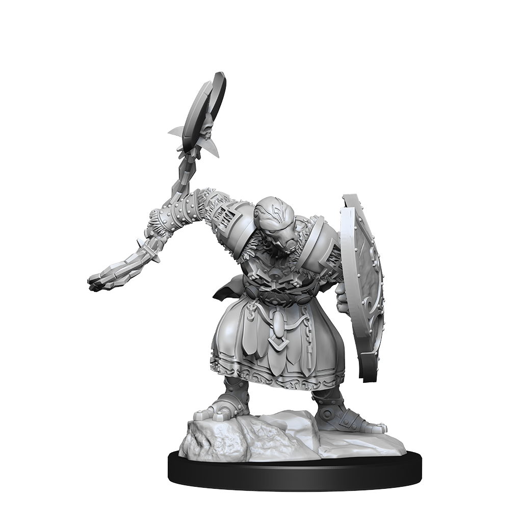 DND UNPAINTED MINIS WV14 WARFORGED BARBARIAN | L.A. Mood Comics and Games