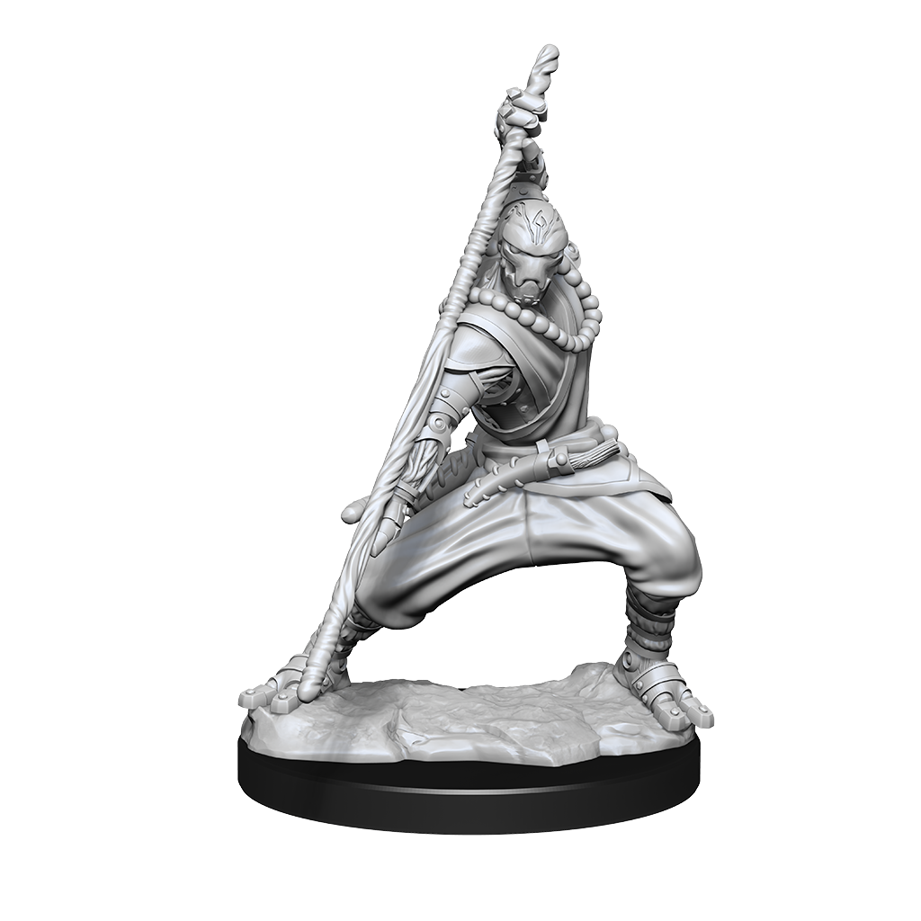 DND UNPAINTED MINIS WV14 WARFORGED MONK | L.A. Mood Comics and Games