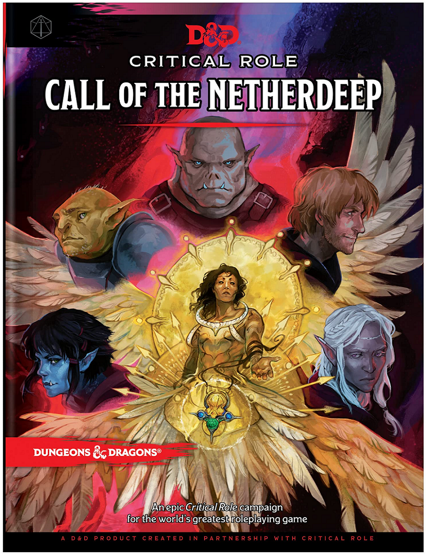 DND RPG CRITICAL ROLE: CALL O/T NETHERDEEP HC | L.A. Mood Comics and Games