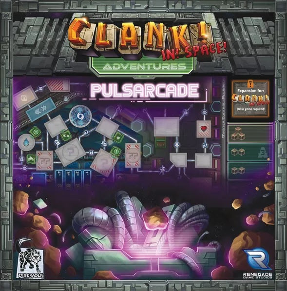 CLANK! IN! SPACE! ADVENTURES: PULSARCADE | L.A. Mood Comics and Games