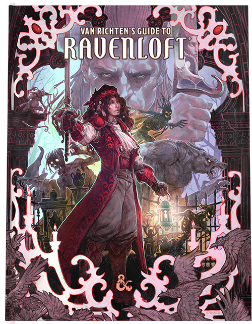 DND RPG VAN RICHTEN'S GUIDE TO RAVENLOFT HC ALT CV PREORDER MAY 18 | L.A. Mood Comics and Games