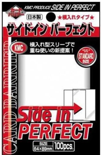 KMC PERFECT FIT SIDE-IN CLEAR SLEEVES 100CT | L.A. Mood Comics and Games