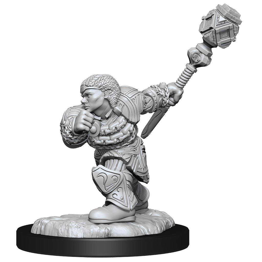 MTG UNPAINTED MINIS WV14 DWARF FIGHTER/CLERIC | L.A. Mood Comics and Games