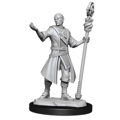 DND UNPAINTED MINIS WV14 HALF-ELF WIZARD MALE | L.A. Mood Comics and Games