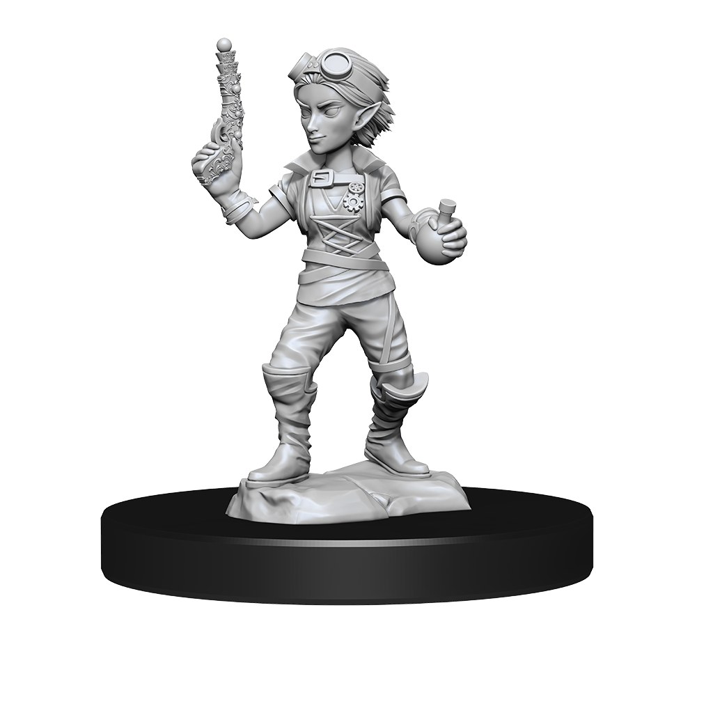 DND UNPAINTED MINIS WV14 GNOME ARTIFICER FEMALE | L.A. Mood Comics and Games