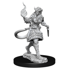 DND UNPAINTED MINIS WV15 TIEFLING SORCERER FEMALE | L.A. Mood Comics and Games