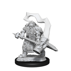 DND UNPAINTED MINIS WV14 DWARF CLERIC MALE | L.A. Mood Comics and Games