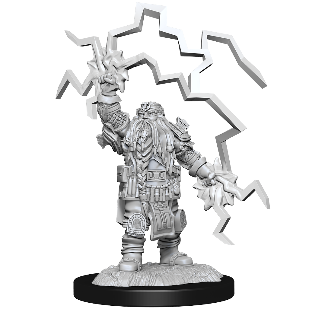 DND UNPAINTED MINIS WV14 DWARF CLERIC MALE | L.A. Mood Comics and Games